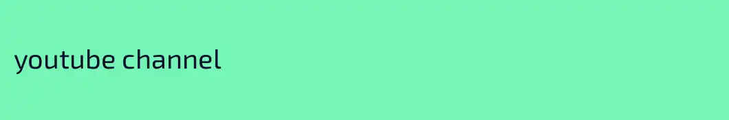 youtube channel